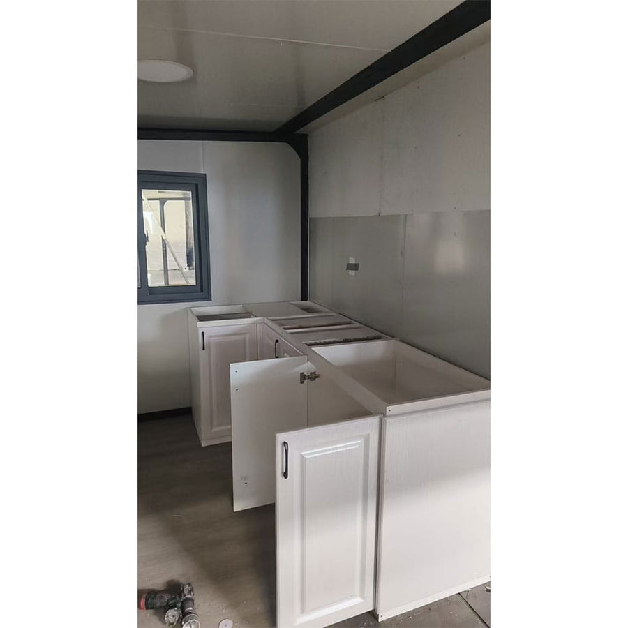 2 Bedroom 40FT Foldable Expandable Container Home | Modern Tiny House Prefab Home with Bathroom & Kitchen
