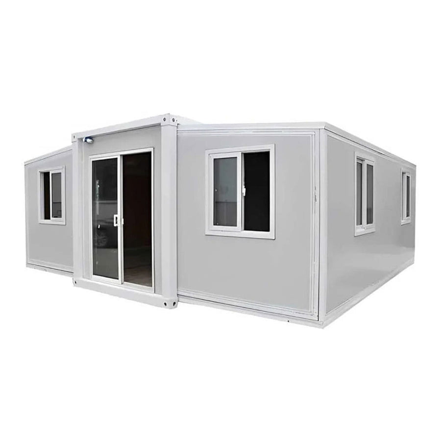 2 Bedroom 40FT Foldable Expandable Container Home | Modern Tiny House Prefab Home with Bathroom & Kitchen
