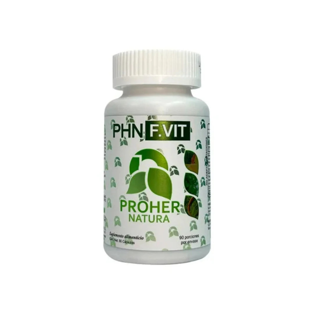 Proher Natura PHN Figure F Vit – Natural Weight Management & Metabolism Support Supplement | 90 Capsules | USA