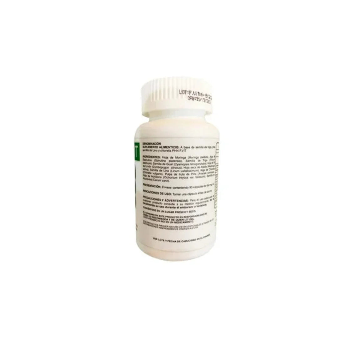 Proher Natura PHN Figure F Vit – Natural Weight Management & Metabolism Support Supplement | 90 Capsules | USA