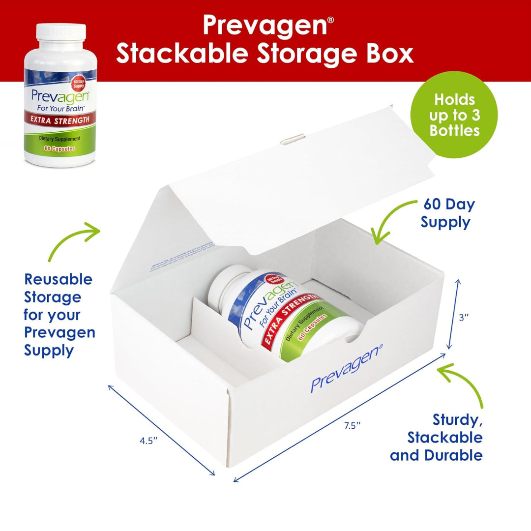 Prevagen Extra Strength 20mg – Apoaequorin Brain Support Capsules (60 Count)