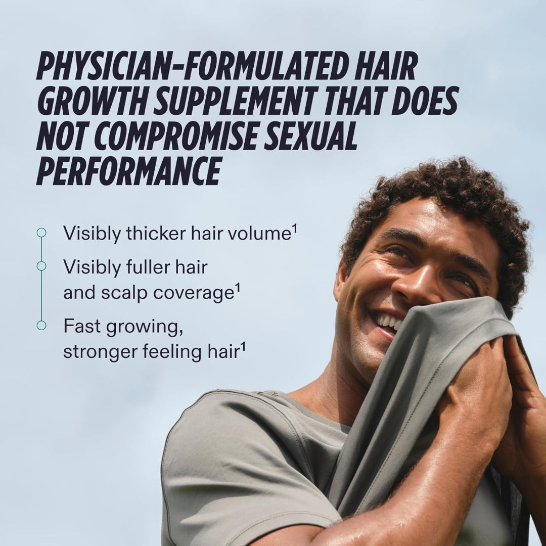Nutrafol Men’s Authentic Hair Growth Supplement – 120 Pills |  USA