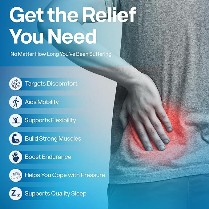 Sciati Ease Sciatic Nerve Formula – Nerve Health & Sciatica Support Supplement (120 Capsules)