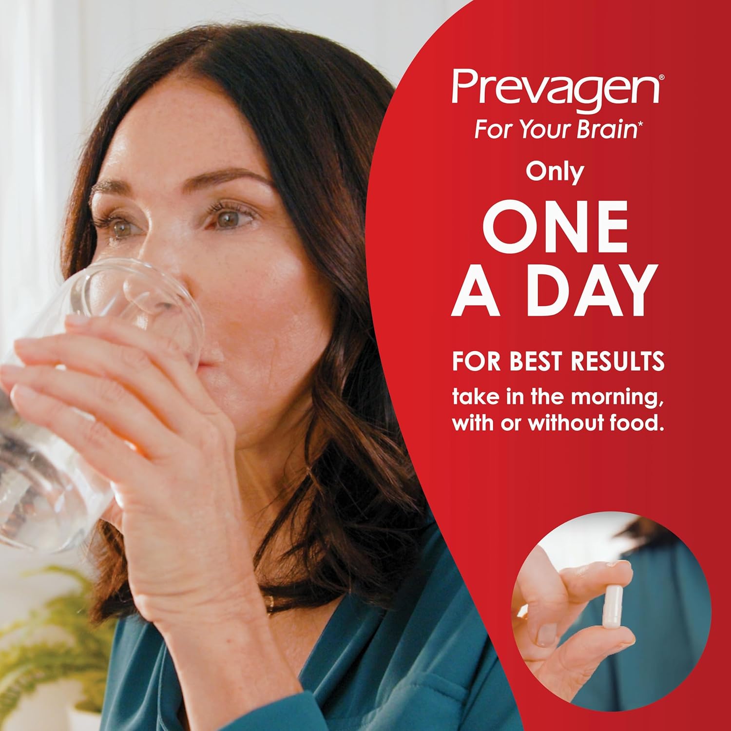 Prevagen Extra Strength 20mg – Apoaequorin Brain Support Capsules (60 Count)