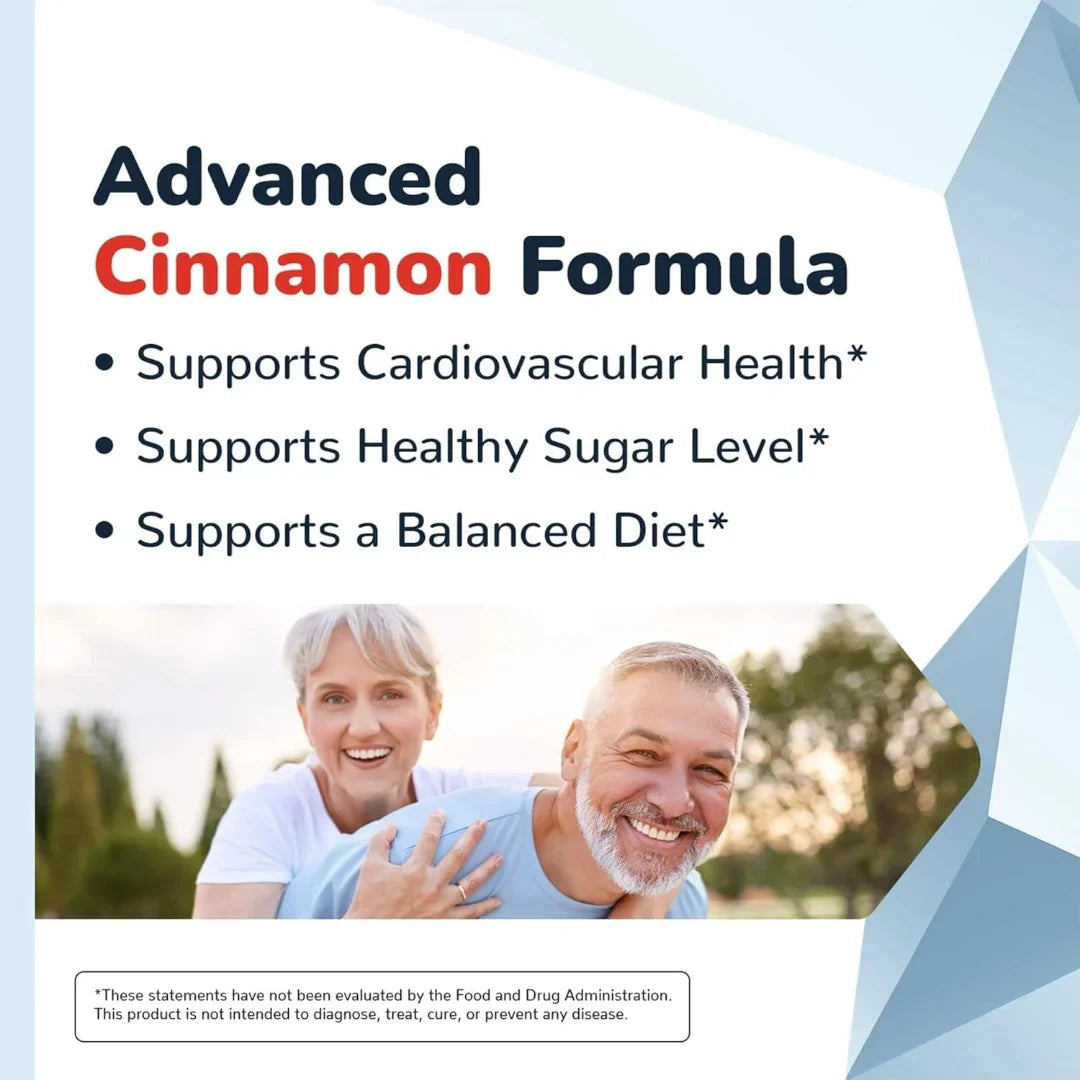CINNACHROMA Blood Glucose Support – Cinnamon Extract Metabolic Supplement