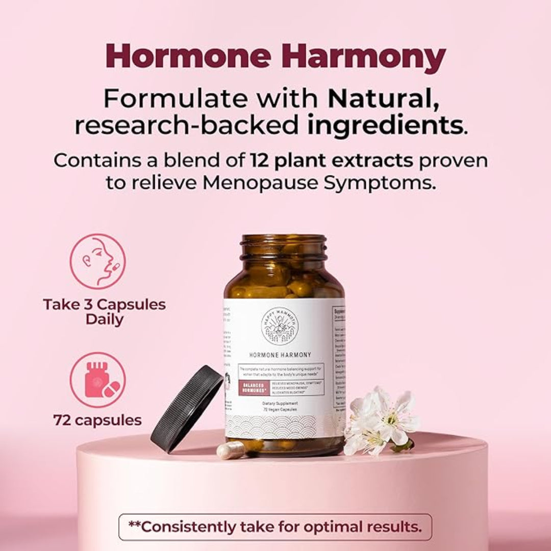 Happy Mammoth Hormone Harmony – Women’s Hormone Balance Support (60 Capsules)