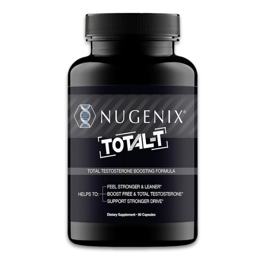 Nugenix Total-T Testosterone Booster – Men’s Hormone Support Supplement (90 Capsules)