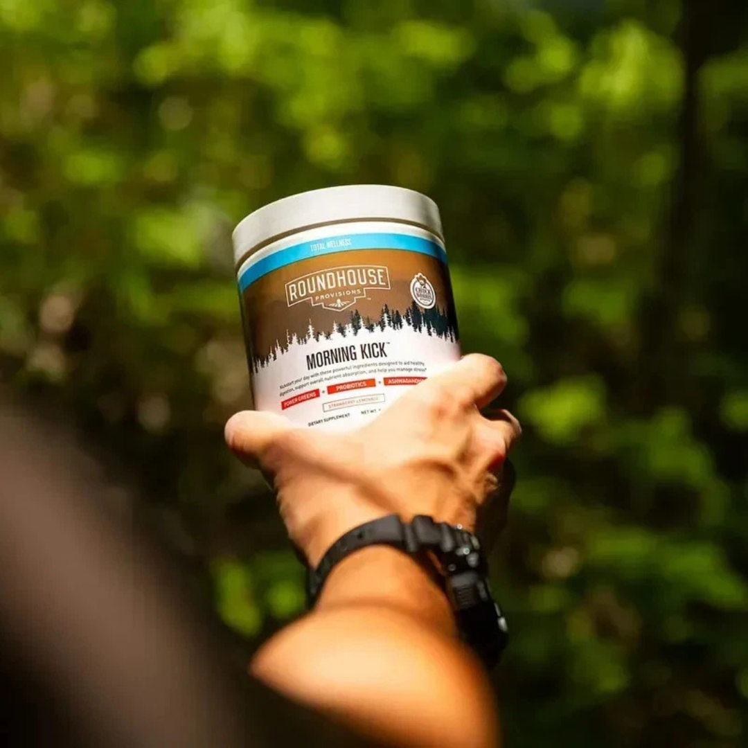 Roundhouse Provisions Morning Kick Digestive Powder | Gut Health Dietary Supplement