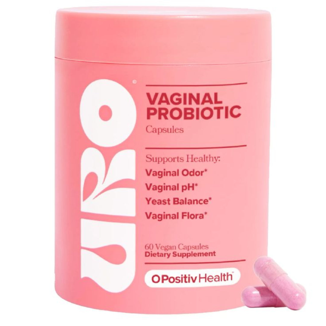 URO Vaginal Probiotics – Feminine Health, pH Balance & Urinary Tract Support – 60 Capsules