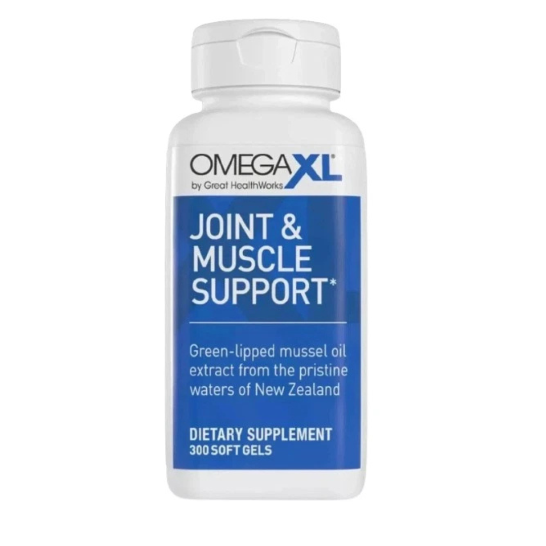 Omega XL – 300 Green Lipped Mussel Capsules for Joint & Muscle Support | Dietary Supplement