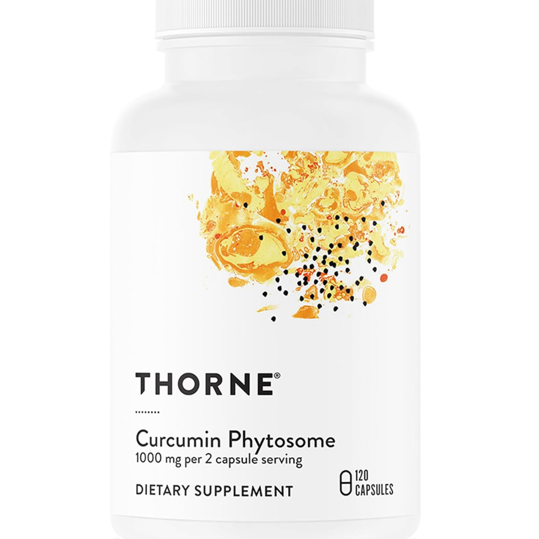 Thorne Curcumin Phytosome 1000 mg Supplement – 120 Capsules | New & Sealed | Exp 06/2026