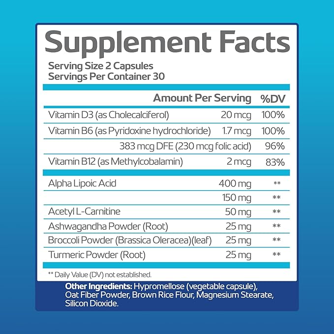 Nerve Recovery Max – Advanced Nerve Health Support Supplement for Neuropathy & Nerve Function (60 Capsules)
