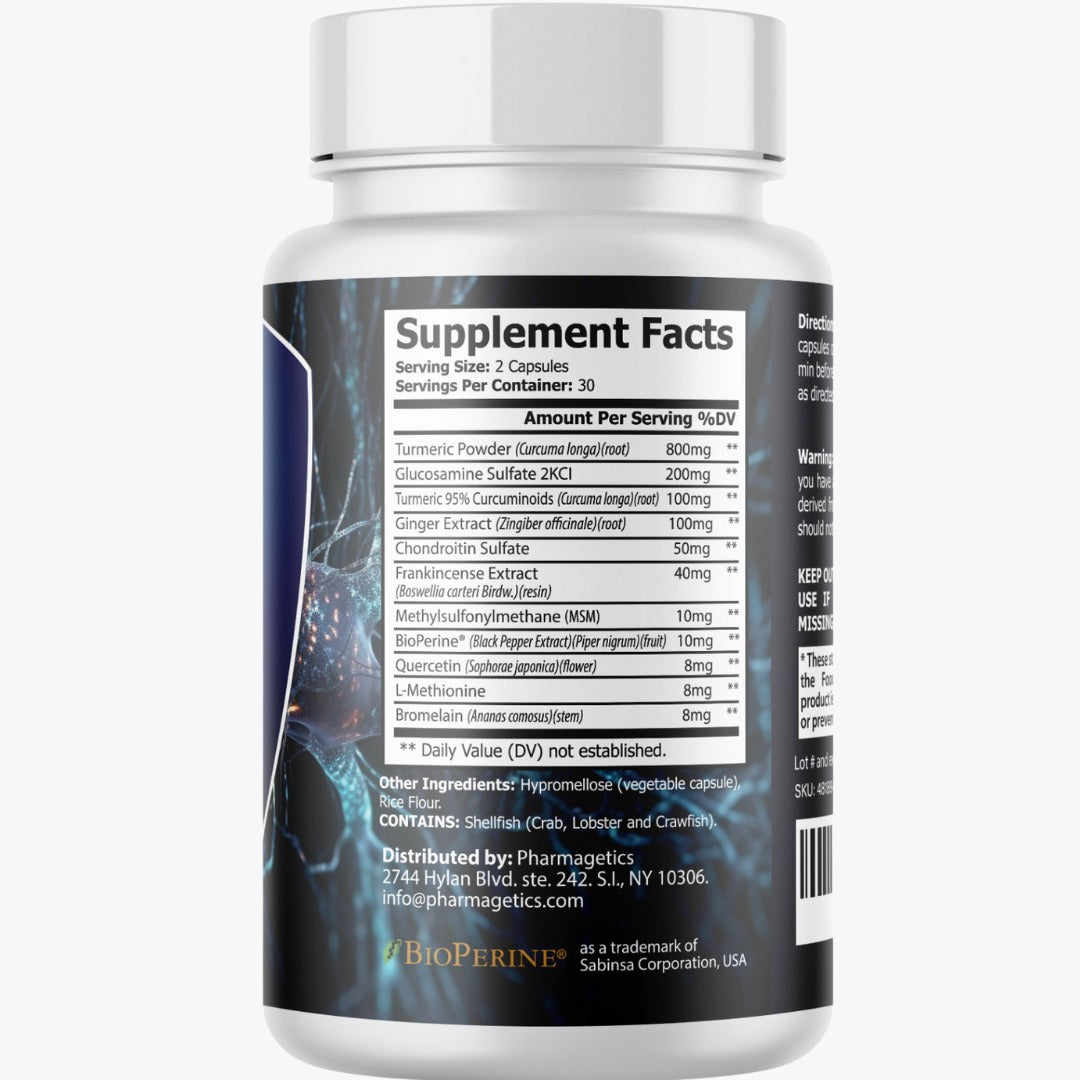 Nerve Shield Pro – Nerve Health & Neuropathy Support Supplement for Nerve Pain Relief (60 Capsules)