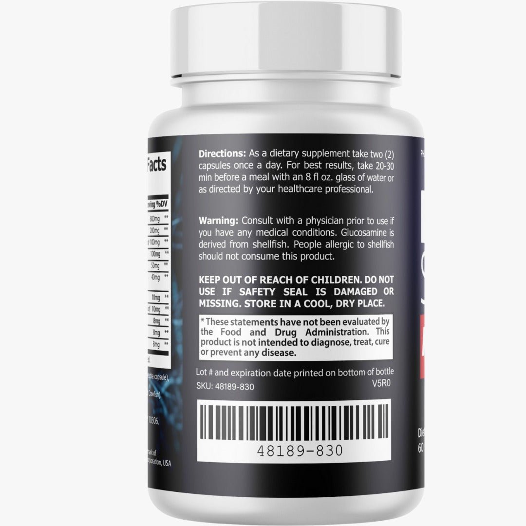 Nerve Shield Pro – Nerve Health & Neuropathy Support Supplement for Nerve Pain Relief (60 Capsules)