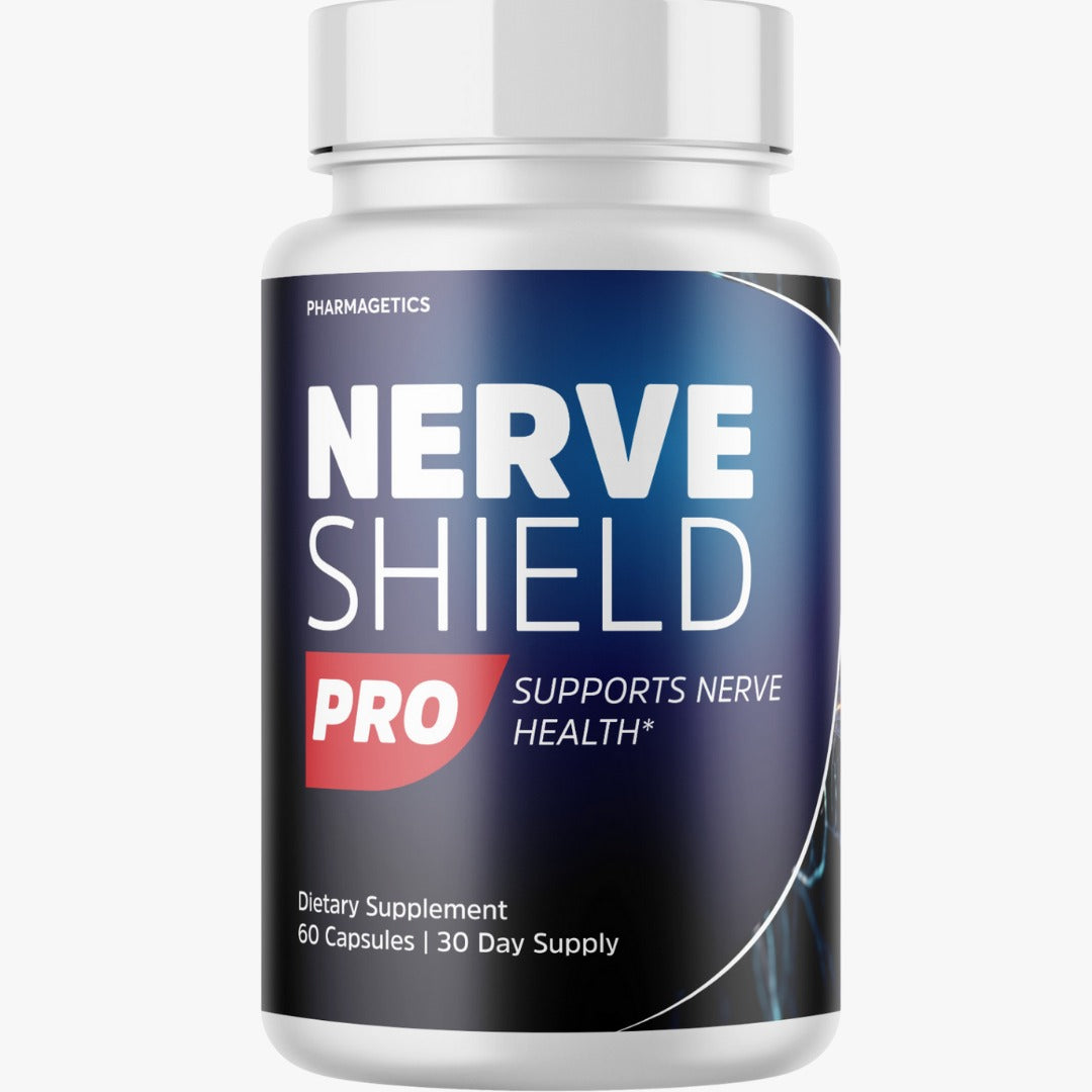 Nerve Shield Pro – Nerve Health & Neuropathy Support Supplement for Nerve Pain Relief (60 Capsules)