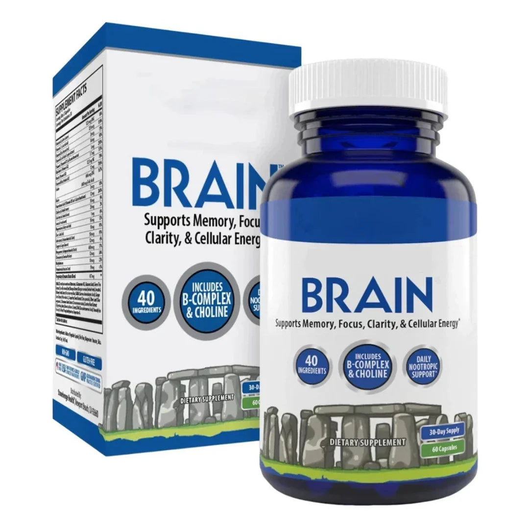 Dynamic Brain – Nootropic Brain Health & Memory Support Capsules (60 Count)