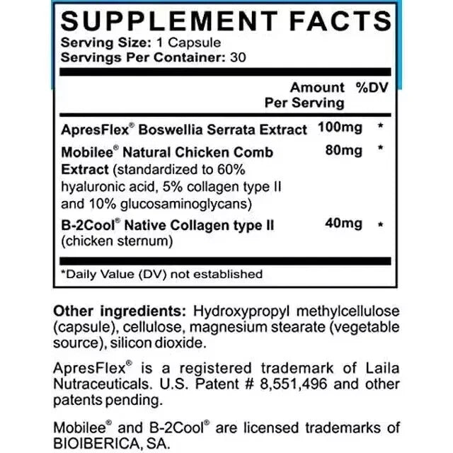Fisico Arthrozene – Natural Joint Health Supplement for Knee & Hip Support