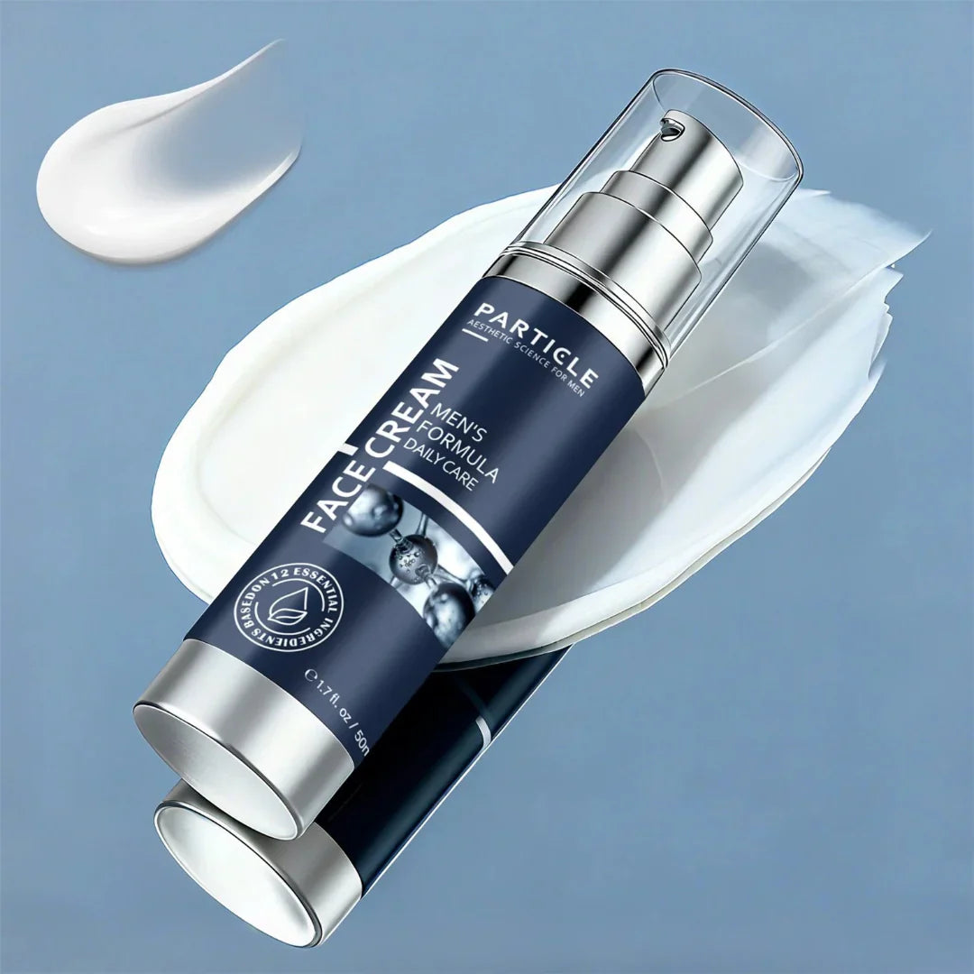 Particle Face Cream for Men – 6-in-1 Anti-Aging Moisturizer for Dark Circles, Wrinkles & Even Skin Tone
