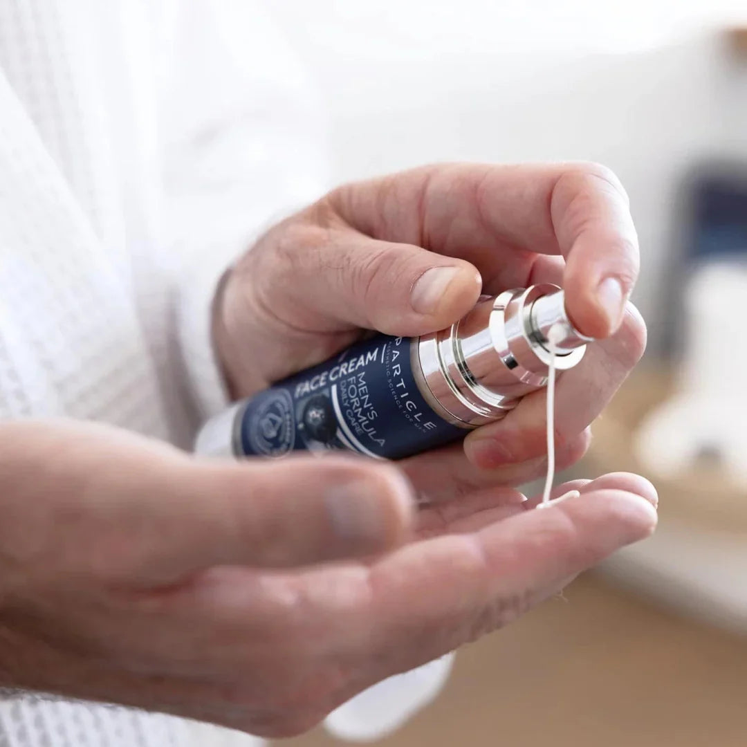 Particle Face Cream for Men – 6-in-1 Anti-Aging Moisturizer for Dark Circles, Wrinkles & Even Skin Tone