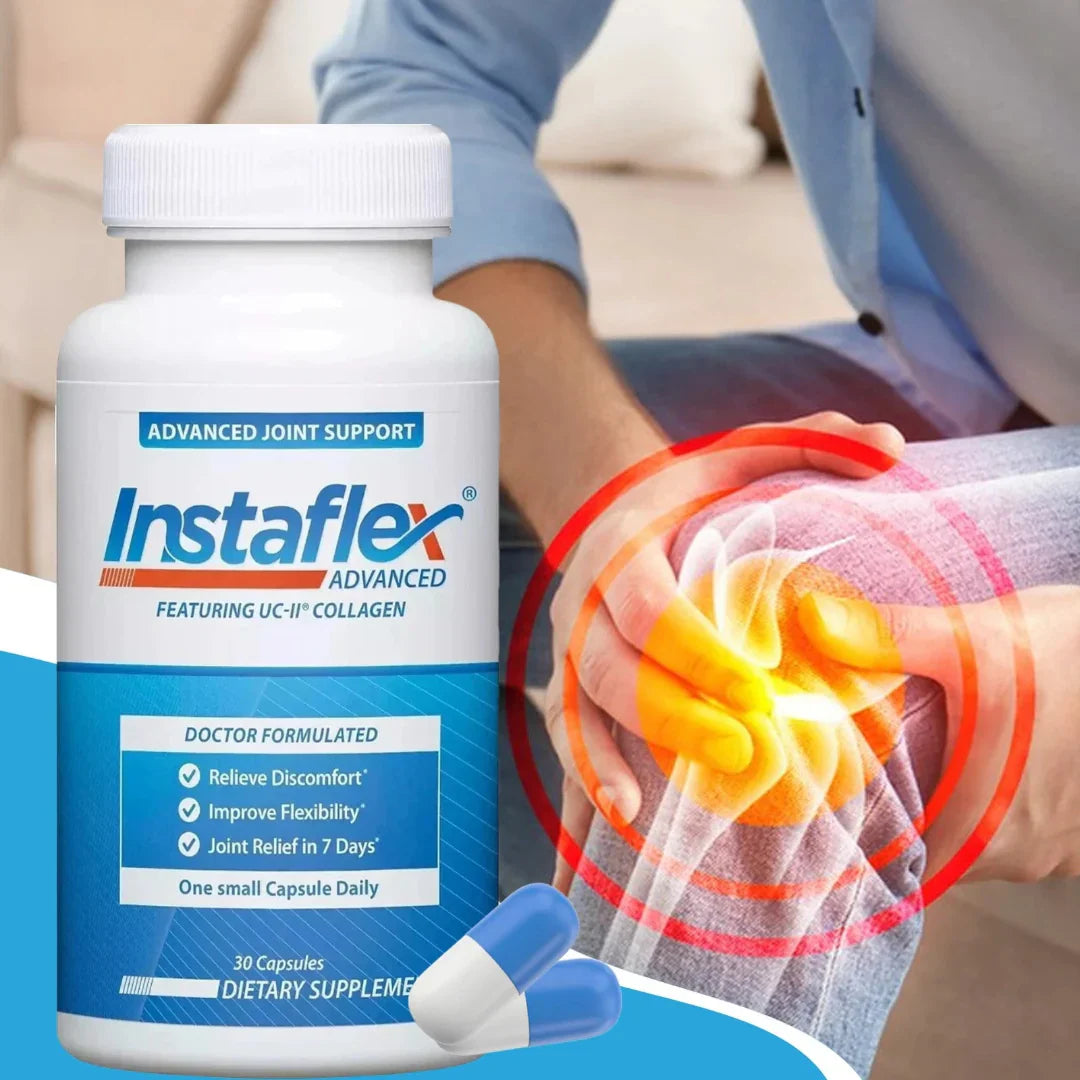 Instaflex Advanced Joint Relief – Joint Health & Mobility Support Capsules (30 Count)