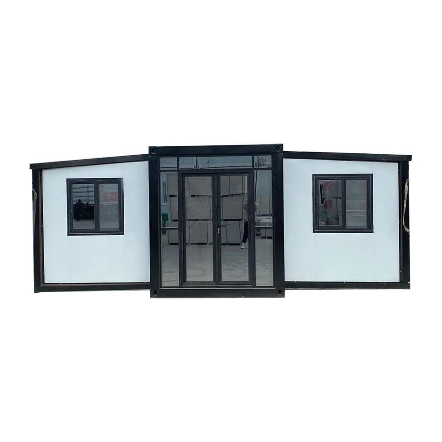 2 Bedroom 40FT Foldable Expandable Container Home | Modern Tiny House Prefab Home with Bathroom & Kitchen