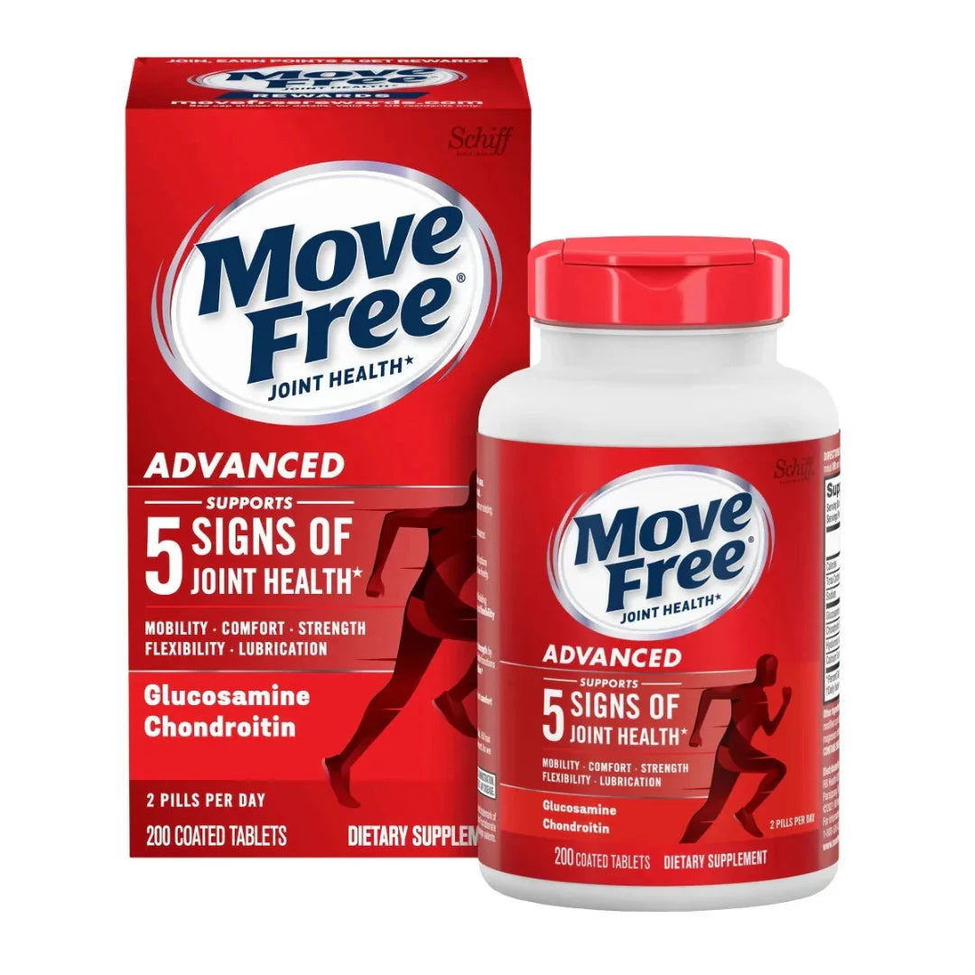 Schiff Move Free Advanced Joint Health Supplement – 200 Tablets | Joint Support USA