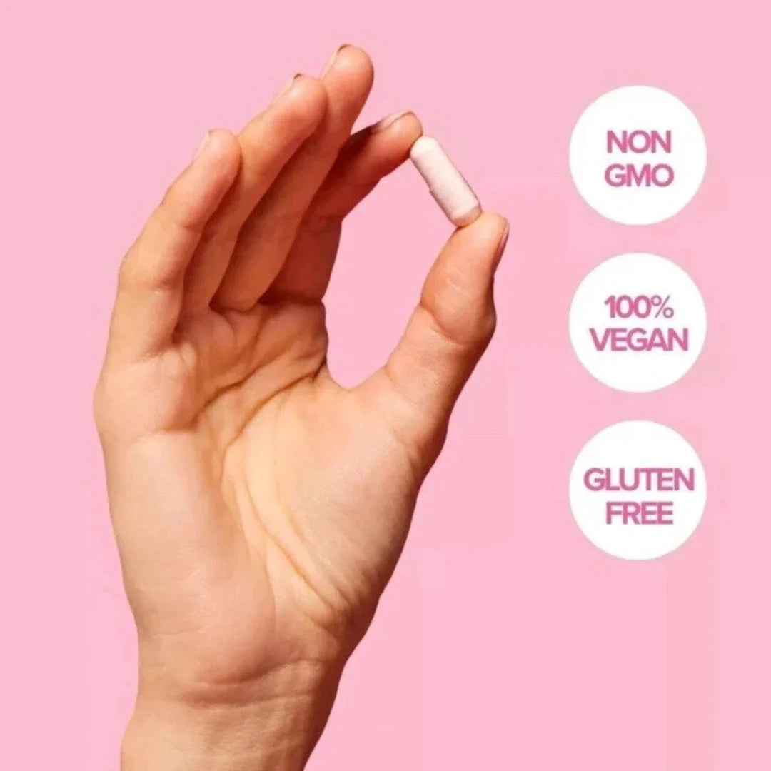 FLO Ovarian Support Vitamin 90 Vegan Capsules for Hormone Balance & Women’s Health | PCOS Support Supplement USA