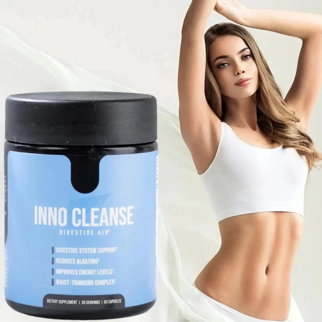 Inno Cleanse Waist Trimming Complex – Digestive Support Detox Supplement for Bloating Relief Gut Health Cleanse USA