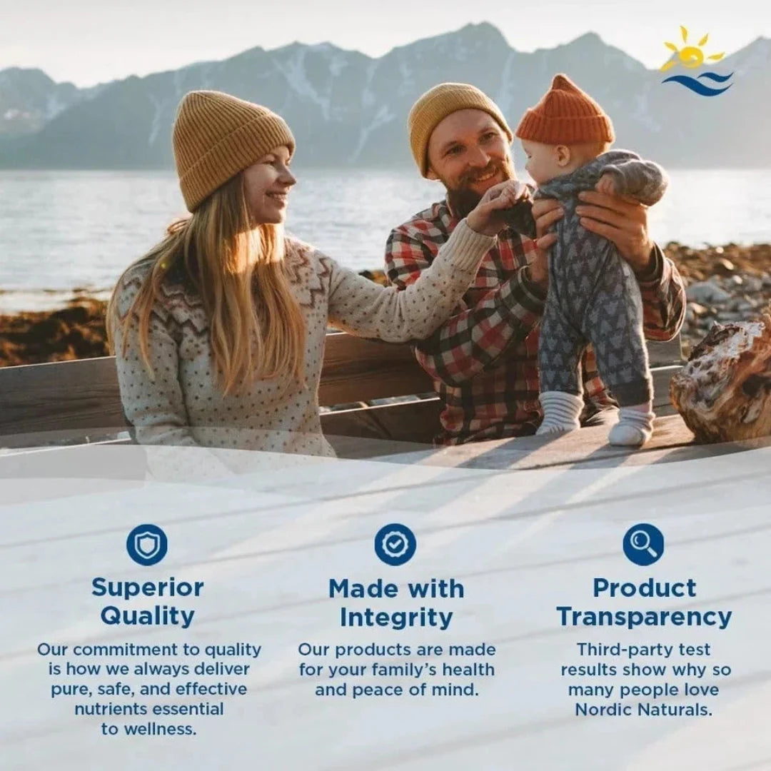 Nordic Naturals Ultimate Omega 2X Lemon 2150mg Omega-3 Fish Oil Softgels – High Potency Heart Brain Joint Support Supplement USA