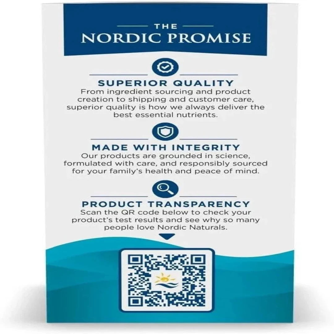 Nordic Naturals Ultimate Omega 2X Lemon 2150mg Omega-3 Fish Oil Softgels – High Potency Heart Brain Joint Support Supplement USA